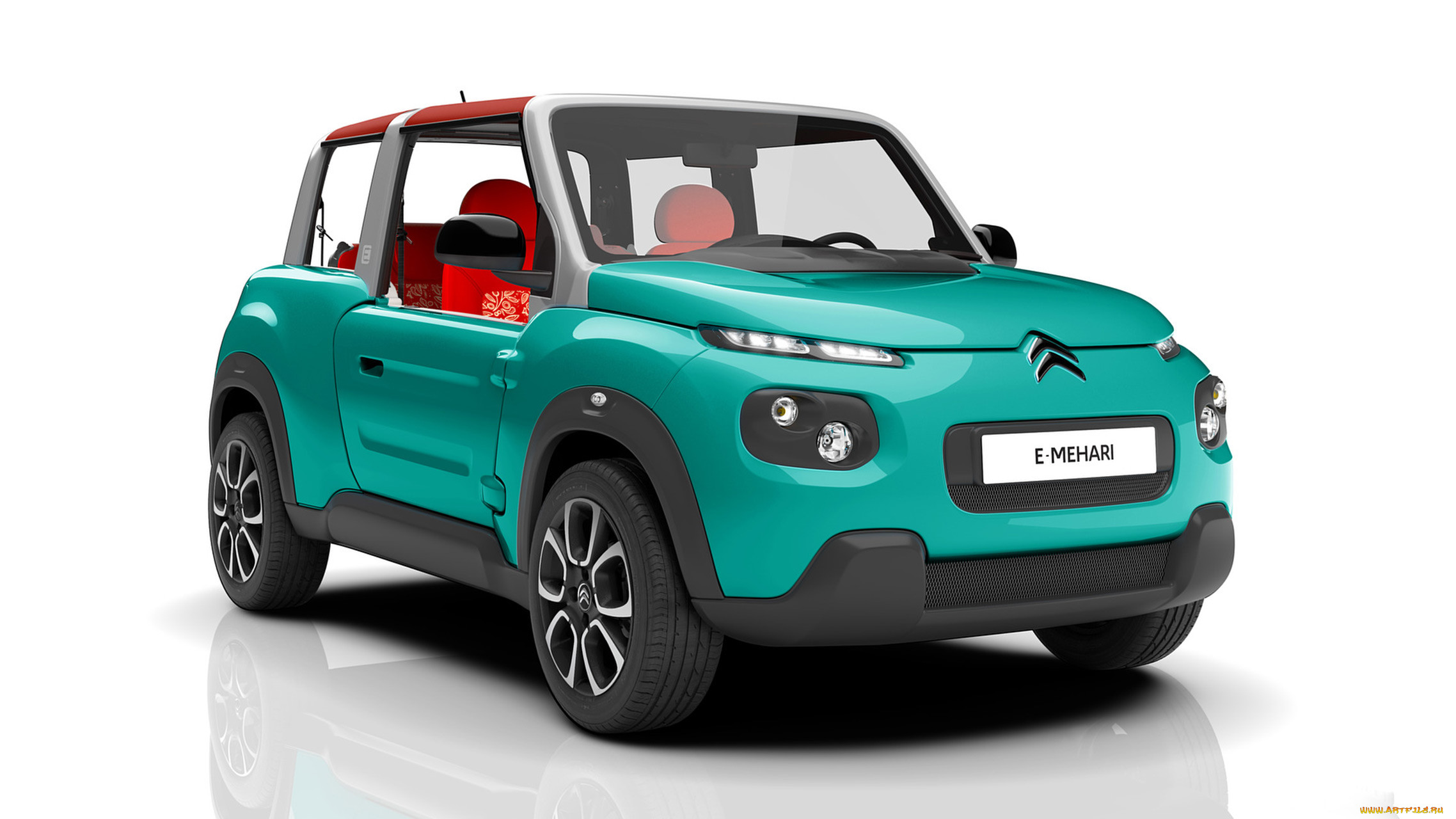citroen e-mehari blue 2017, , citroen, ds, 2017, blue, e-mehari